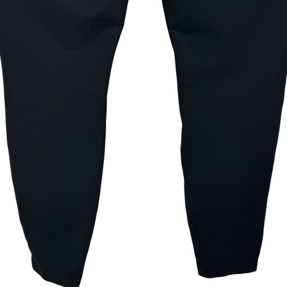 J. Jill Medium Ponte Leggings Pants Zip Pockets Pull-On Flat Front Stretch Black - Picture 5 of 8